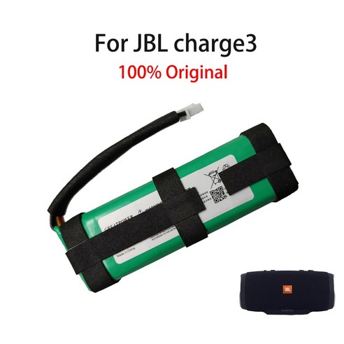 JBL 충전 3 용 실제 용량 100% 무선 블루투스 오디오 배터리 GSP1029102A 3.7v 6000mah 신제품, 한개옵션0