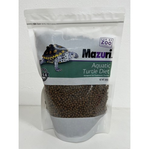 마주리 반수생거북이사료 560g, 1개