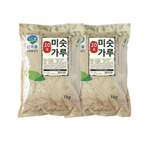 산과들 20곡미숫가루1kg, 1kg, 2개