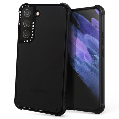 [OKㅣ강추] 모란카노 임팩트 제로 범퍼 휴대폰 케이스 – 갤럭시S22, 블랙 [OKNOWㅣ추천상품]