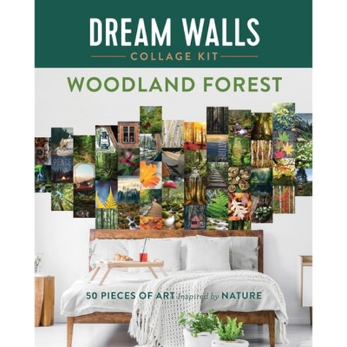 Dream Walls Collage Kit: Woodland Forest: 50 Pieces of Art Inspired by Nature Paperback, Castle Point Books