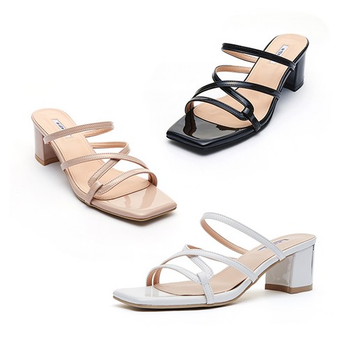 인텐스 여성 꼬임 스트랩 샌들 5cm LCWW54I126