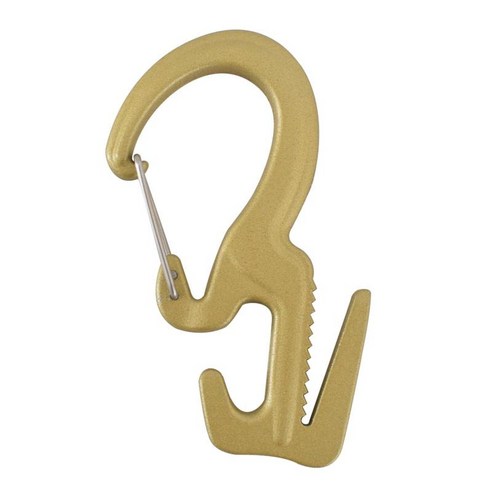 YSSHOP Carabiner 클립 스냅 스프링 걸쇠 후크 Keyring 캠핑 Karabiner 도구, 옐로우, {"수건소재":"스틸"}