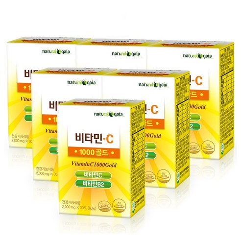비타민C1000골드 맛있는 비타민C 분말 스틱포, 60g, 6개