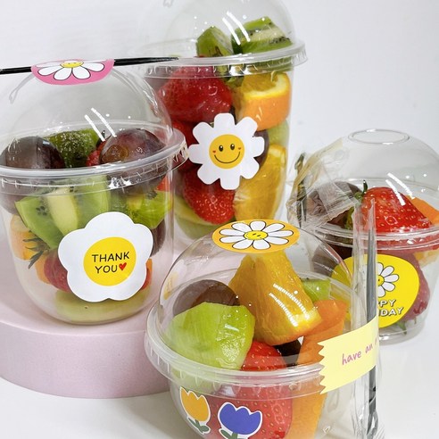 다양한 용도와 편리함, 믿을 수 있는 품질의 컵과일도시락용기