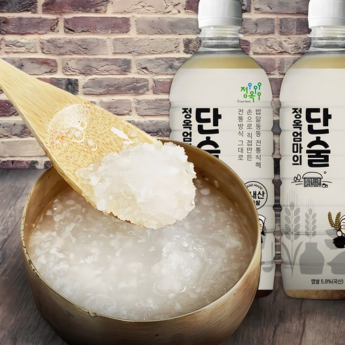 정옥 하동 전통방식 그대로 수제 엄마의 식혜 500ml 전통음료 HACCP인증시설제조, 3개