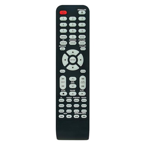 EUR7631020 PERFASCIN Replace Remote Control Fit for Panasonic DVD Player DVD-S24 DVD-S27 DVD-S27K DV