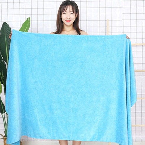 DFMEI 목욕타월 극세사 흡수 소프트 라지 퀵 건조 침대 라지 타월, 호람, 35*75 두툼한 머리타올