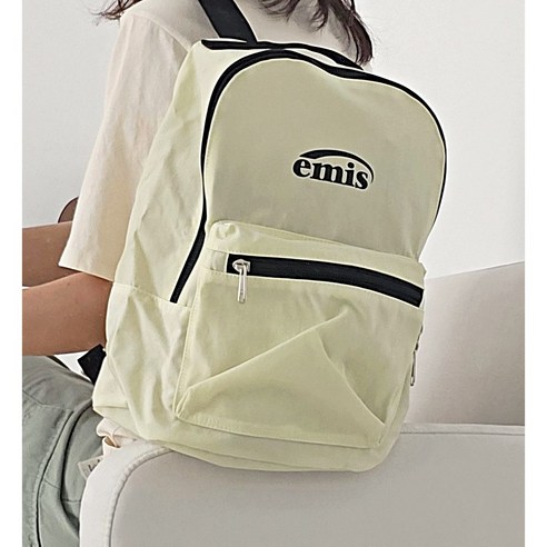 [EMIS] 이미스 뉴 로고 미니 백팩+ 헤어끈