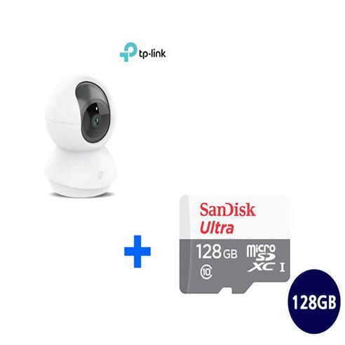 티피링크 Tapo C200 CCTV 카메라+Micro SD 카드 128GB