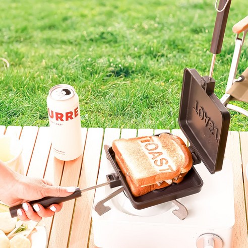 멜로우 레터링 토스트 팬으로 일상에 감성 한 스푼, 맛 두 스푼 더하세요!