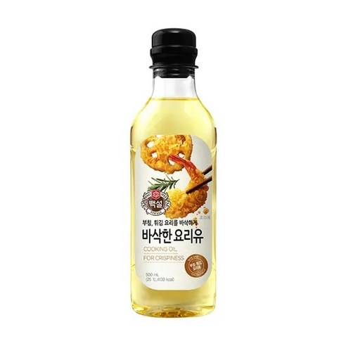 (상온)백설 건강을생각한요리유500ml, 1개, 500ml