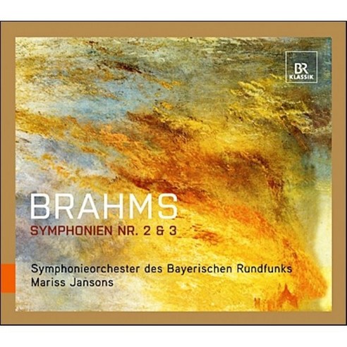 [CD] Mariss Jansons 브람스: 교향곡 2번 교향곡 3번 - 마리스 얀손스 (Brahms : Symphonies Nos 2&3)