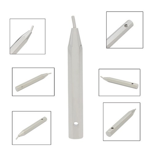 모멘트 바이올린 비올라 턱받침 조절 렌치, 1개, 실버