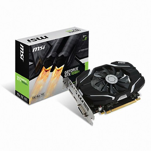 MSI GeForce GTX 1050 Ti 4G OCV1 (스톰), 단일옵션