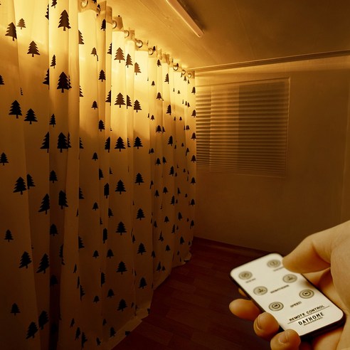  이즈휴 리모컨 간접 무드등 히든 줄조명 M4, 웜화이트 