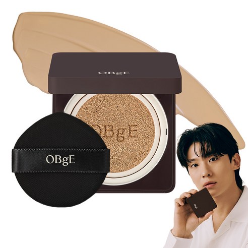 OBge 퍼펙트 옴므 쿠션 SPF50+ PA+++ 15g, 3호 샌드, 1개