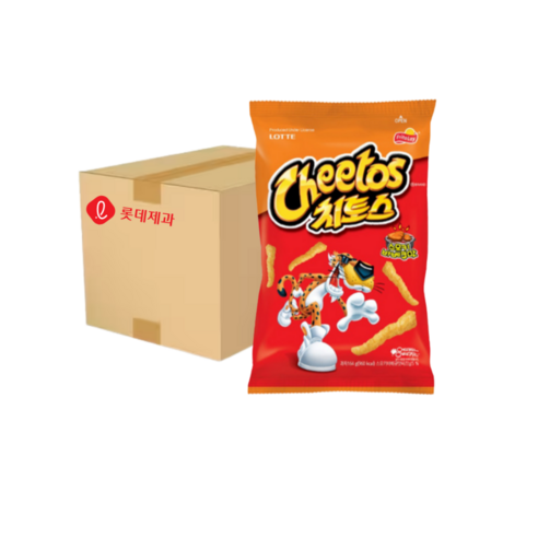 롯데제과 치토스 스모키바베큐맛 82g x 10개 맥주안주