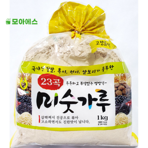 고소한 귀리미숫가루 1kg 대용량 보리 서리태 선식, 1개