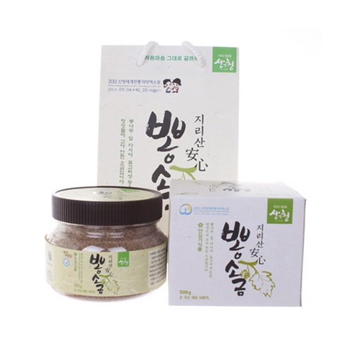 지리산 안심가 뽕소금 500g, 1개