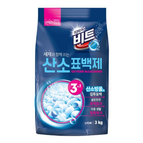 비트 O2 살균 표백제 분말형, 3kg, 10개