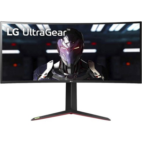 LG 34GN850-B 34Inch 21 9 울트라기어 커브드 QHD 3440 x 1440 144Hz 및 G-SYNC 호환 1ms 나노 IPS 게이밍 모니터 블랙, G-Sync Compatible, 1개