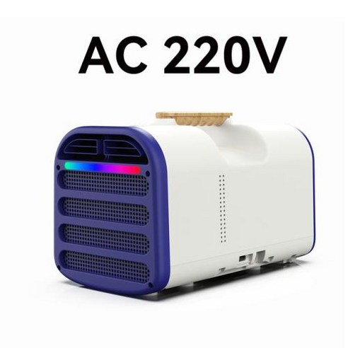 휴대용 Ac 110V 220V 4500 5200BTU 야외 에어 쿨러 자동차 방 캠핑 Rv 냉각 캐러밴 액세서리, 46) 220V 5200BTU 미국