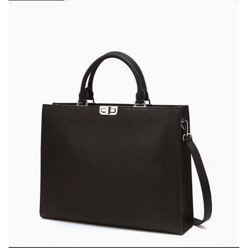 [닥스] 서류가방 D보르사 다크브라운 소가죽 DBBA4F008W3