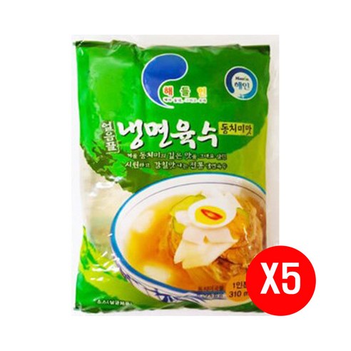 해인 해들인 얼음골 동치미맛 냉면육수 310ml, 1개, 310ml