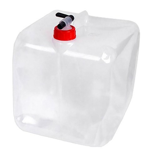 접을 수있는 물 컨테이너 캠핑 하이킹 등산 배낭 여행을위한 휴대용 비상 물 캐리어 가방, 화이트, {"사이즈":"10L"}, {"수건소재":"설명"}