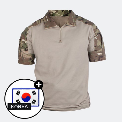 기능성과 스타일을 모두 갖춘 여름철 필수템, 택티컬 전술 컴뱃셔츠 반팔