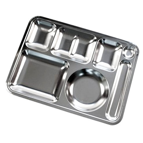 건강과 편리함을 담은 선택, 주방애몰 국산 스텐 4찬 식판