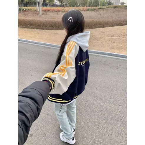 여성 봄 야구 점퍼 자켓 루즈핏 가을 여자 아우터 오버핏 잠마 여름 바람막이