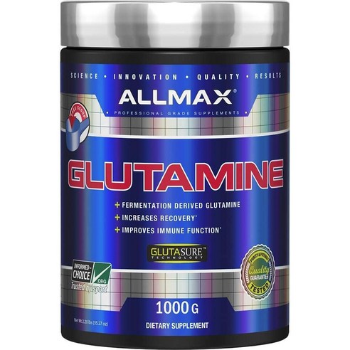Allmax 글루타민, 1개, 400g