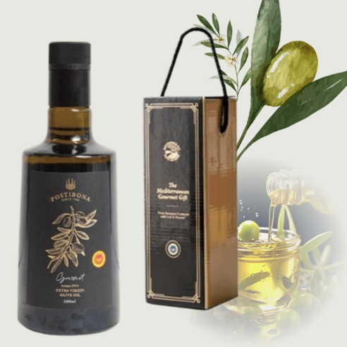 지중해의 햇살을 담은 황금빛 선물, 포스티보나 엑스트라버진 올리브유 포스티보나올리브유