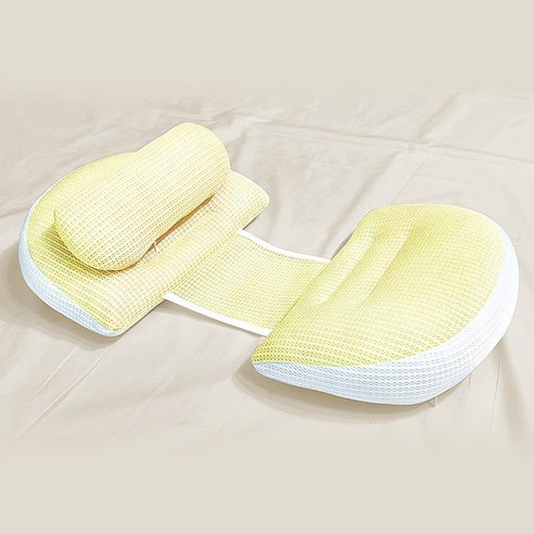 포근한 행복을 선물하세요: 임산부 바디필로우 메쉬 쿠션 베개