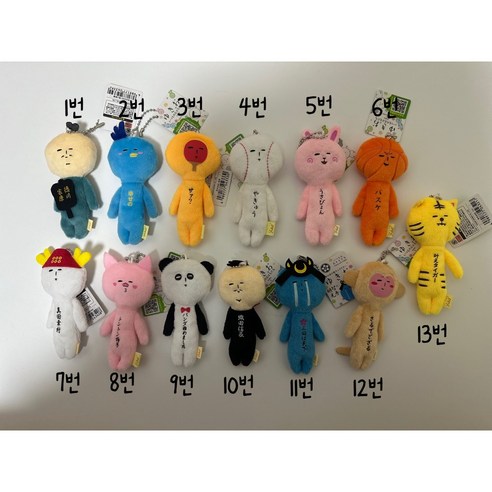 행운을 부르는 작은 친구, 유키오 마스코트 키링 컬렉션 유키오인형