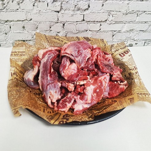 (배터짐) 한우+육우 머리고기 소머리고기 (일요일&당일발송), 1kg, 1개