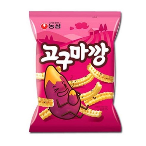 농심 고구마깡 83g x16개, 16개