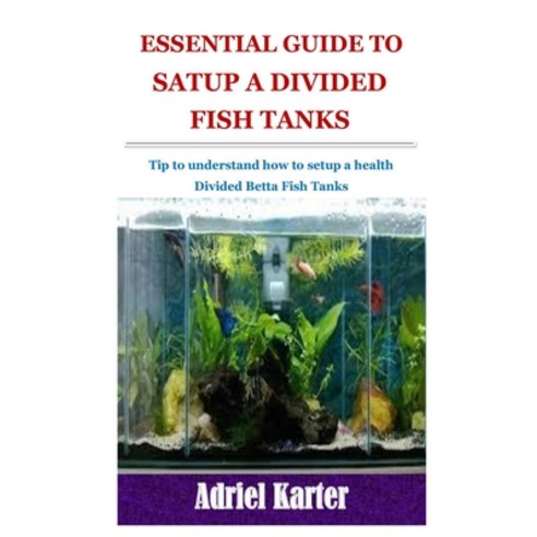 (영문도서) Essential Guide to Satup a Divided Betta Fish Tanks: Tip to understand how to setup a health ... Paperback, Independently Published, English, 9798523433795