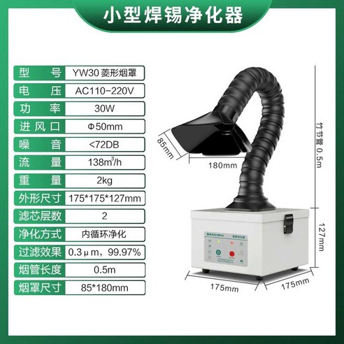 쾌적한 작업 환경을 위한 필수품, 이동식 국소 배기 장치로 건강과 능률을 동시에!