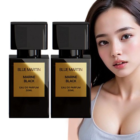 남자향수 머스크향수 시트러스향 우디향수 니치향수 남성향수 블루마틴 마린블랙, 마린 블랙+마린 블랙, 1개, 30ml