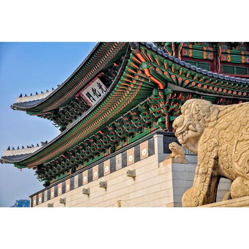 메페니 보석십자수 캔버스형 액자 세트 40cm x 50cm, 4. 광화문A, 1개