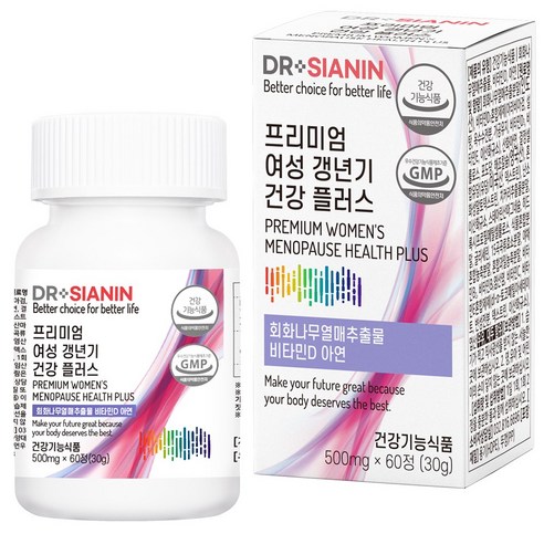 닥터시아닌 프리미엄 여성 갱년기 건강 플러스, 60정, 1개