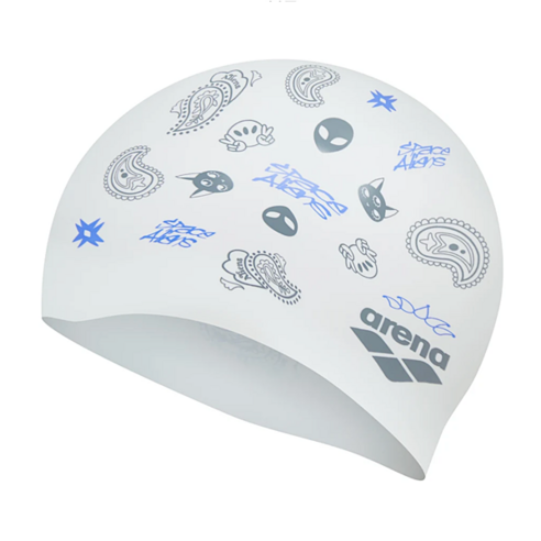 아레나 외계인 실리콘수모 A5AC1AC18, WHITE, 1개