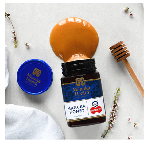 뉴질랜드 마누카 꿀 MGO400+ Manuka honey 500g Manuka health, 1개