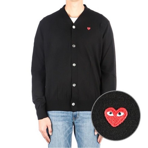 꼼데가르송 22FW 남성 가디건 (P1N054 BLACK)
