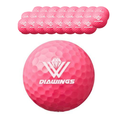 다이아윙스 고반발 비거리전용 장타 골프공 M2/ M3/ M5 [25구], M2 핑크, 25개, 25구