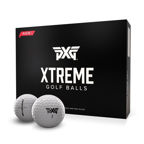 PXG 골프공 12개 화이트 선물용 프리미엄 3피스