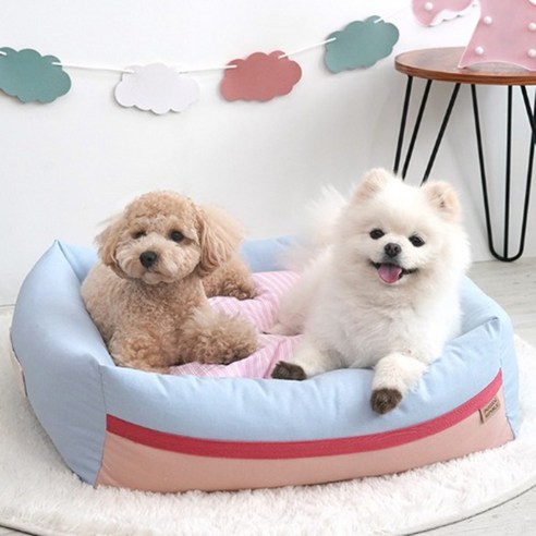 패리스독 보니타 린넨베드 강아지방석, 베이지